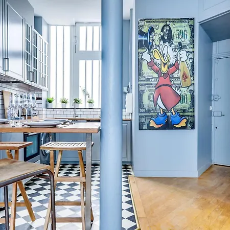 Apartman Buttes-chaumont - Fully-equipped Párizs