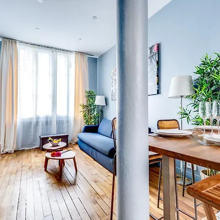 Buttes-chaumont - Fully-equipped Daire