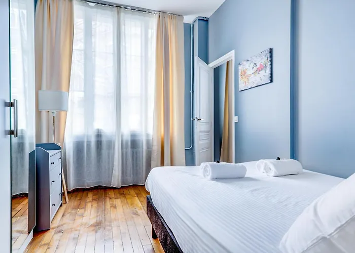 Buttes-chaumont - Fully-equipped Apartament Paryż