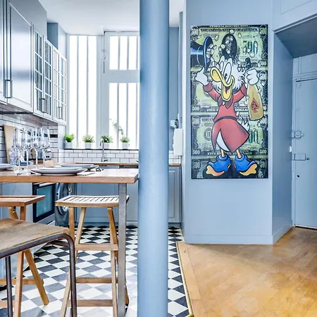 Apartamento Buttes-chaumont - Fully-equipped París